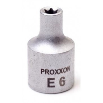 Douille Torx TX, E 6, 3/8"