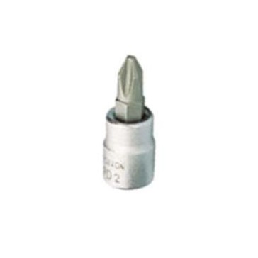 Douille tournevis cruciforme 3/8" N°1, 50 mm
