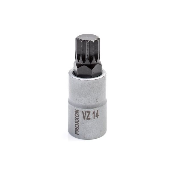 Proxxon Proxxon 1 4 Square Socket For Xzn Vz 14 Footprint L 55mm