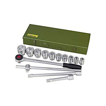 Coffret douilles 3/4", 14 pièces