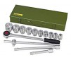 Coffret douilles 3/4", 14 pièces