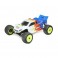 DISC.. Mini-T 2.0 RTR, Blue/White: 1/18 2wd