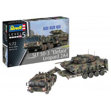 SLT 50-3 "Elefant" + Leopard 2A4 - 1:72