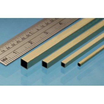 Square Brass Rod 1.5 x 1.5 mm (3p.)