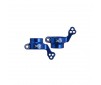 DISC.. Rear Hub Carrier Set (Metal,Blue)