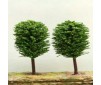 Decor 2 Arbres Feuillus 10cm.