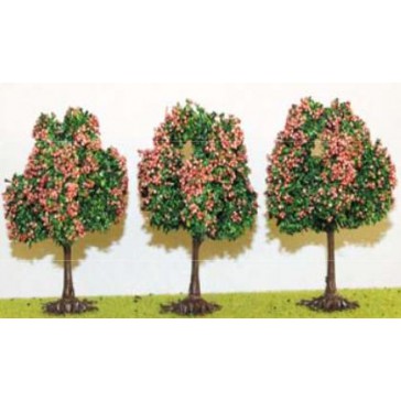 3 fruitbomen van 6 cm