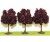 3 prunus de 6 cm