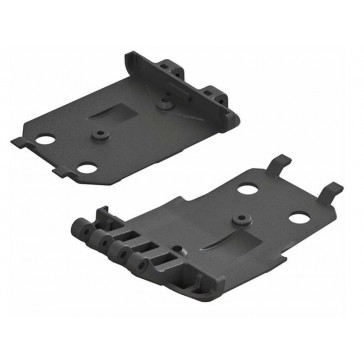 AR320419 F/R Lower Skidplate (2) 4x4 Senton Mega