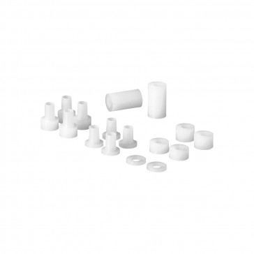 Shaft bush & spacer set (white)