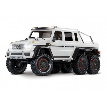 TRX-6 Mercedes-Benz G 63 AMG 6X6 Electric Trail Truck White