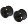 DISC.. 2.8" Wheel 14mm Hex (Black/2)