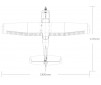 1/8 Plane 1800mm Ranger PNP kit w/ reflex system