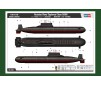 Russ.Navy Typhoon Class SSBN 1/350