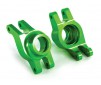 Carriers, stub axle (green-anodized 6061-T6 aluminum) (rear) (2)