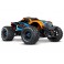 DISC.. Maxx 1/10 Scale 4WD Brushless Electric Monster, ORANGE includi