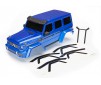 Body, Mercedes-Benz G 500 4x4, complete  (blue) (includes rear body p