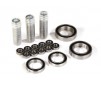 Ball bearing set, TRX-4 Traxxƒ?½, black rubber sealed, stainless (con