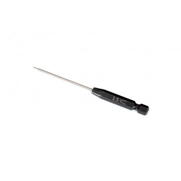 Speed bit, hex driver, straight, 1.5mm (90mm length)