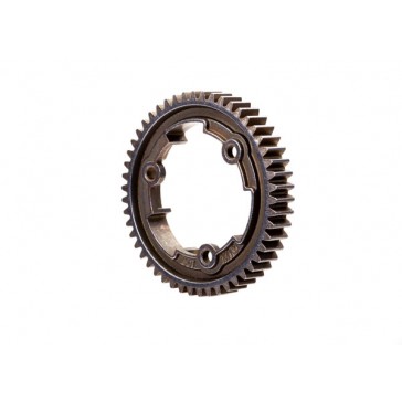 Spur gear, 50-tooth, steel (wide-face, 1.0 metric pitch)