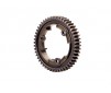 Spur gear, 50-tooth, steel (wide-face, 1.0 metric pitch)