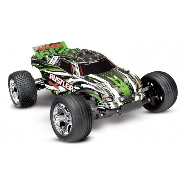 DISC.. Rustler XL-5 TQ (incl battery/charger), Green