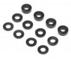 M3 Caster Block Alum Washer Set, Black (4ea)