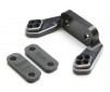 Rear Camber Block, Black, w/Inserts: 22 4.0