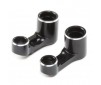 Bell Crank Set, Aluminum, Black: 22 5.0