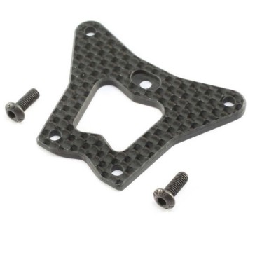 Carbon Front Steering/Gearbox Brace: 22X-4