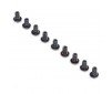 Button Head Screws, M2.5x4mm (10)