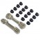 Adjustable Front Hinge Pin Brace w/Inserts: 8X