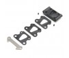 Front Pivot, w/Brace & Kick Shims: All 22