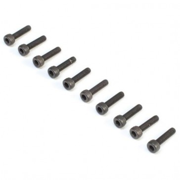 Cap Head Screws, M2.5 x 10mm (10)