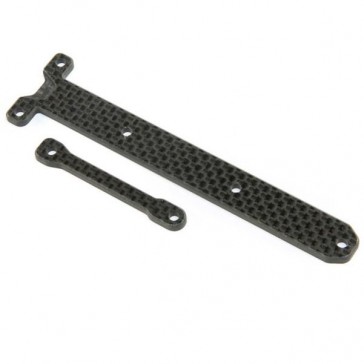 Carbon Chassis Brace Support Set: 22X-4