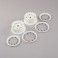 Wheel & Beadlock Set, White (2): 5ive-T 2.0