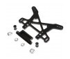 Shock Tower, Rear, Black, Aluminum: DBXL, MTXL