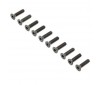 Flat Head Screws, Stl, BO, M4 x 16mm (10)