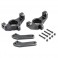 DISC.. Front Spindle Set, Black Aluminum: MTXL