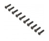 Button Head Screws, Stl, BO, M4 x 14mm (10)