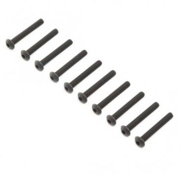 Button Head Screws, Stl, BO, M4 x 30mm (10)