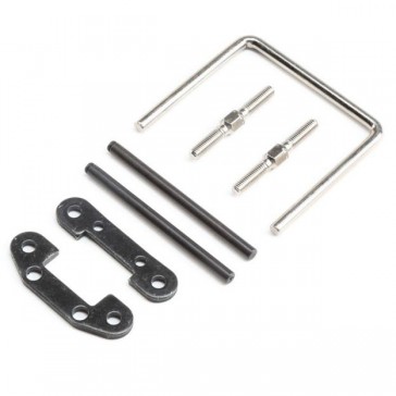 Front Hinge Pin & Brace Set: SuperRockRey