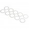 Diff Shims, 24x21x0.3mm (10): DBXL-E 2.0