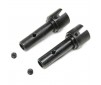 Rear Stub Axle, 5mm Pin (2):  DBXL-E 2.0