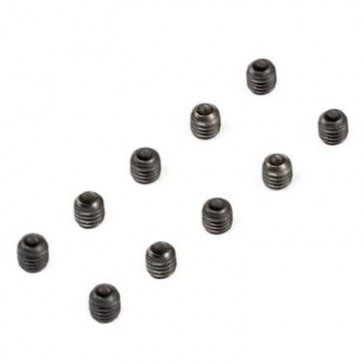 Set Screws, M3 x 4mm Cup Point(10)