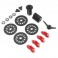 Brake and Spare Tire Accessory Set: Super Baja Rey