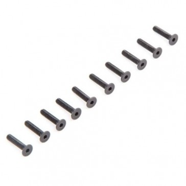 Flat Head Screws M2.5 x 12mm (10)