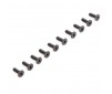 Flat Head Screws M2.5 x 8mm (10)