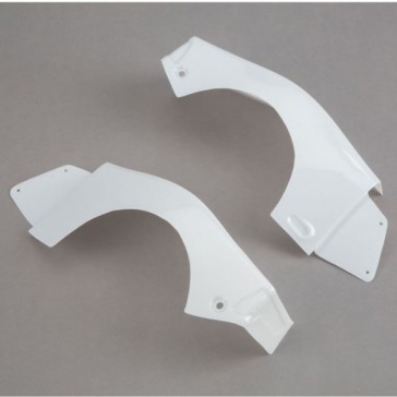 L/R Rear Fender Set, White: Baja Rey