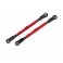 Toe links, Wide Maxx (TUBES 6061-T6 aluminum (red-anodized))